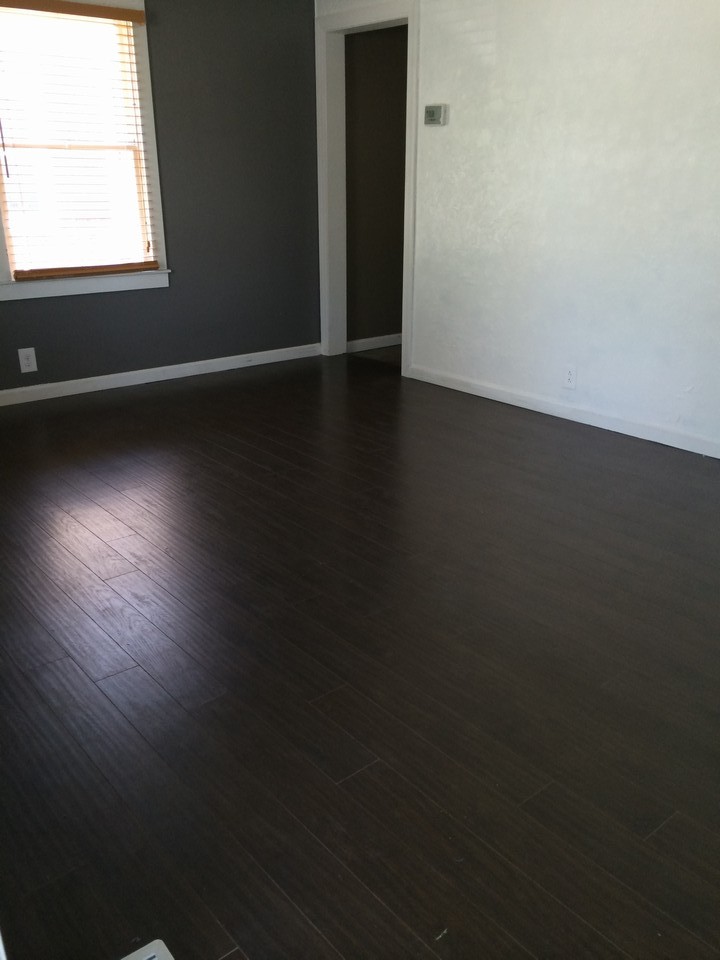 living room with hardwood floors